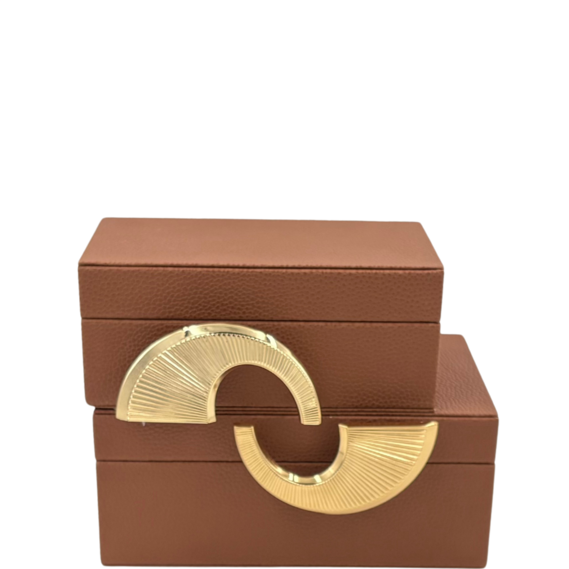 Gerçek Deri İkili Dekoratif Kutu