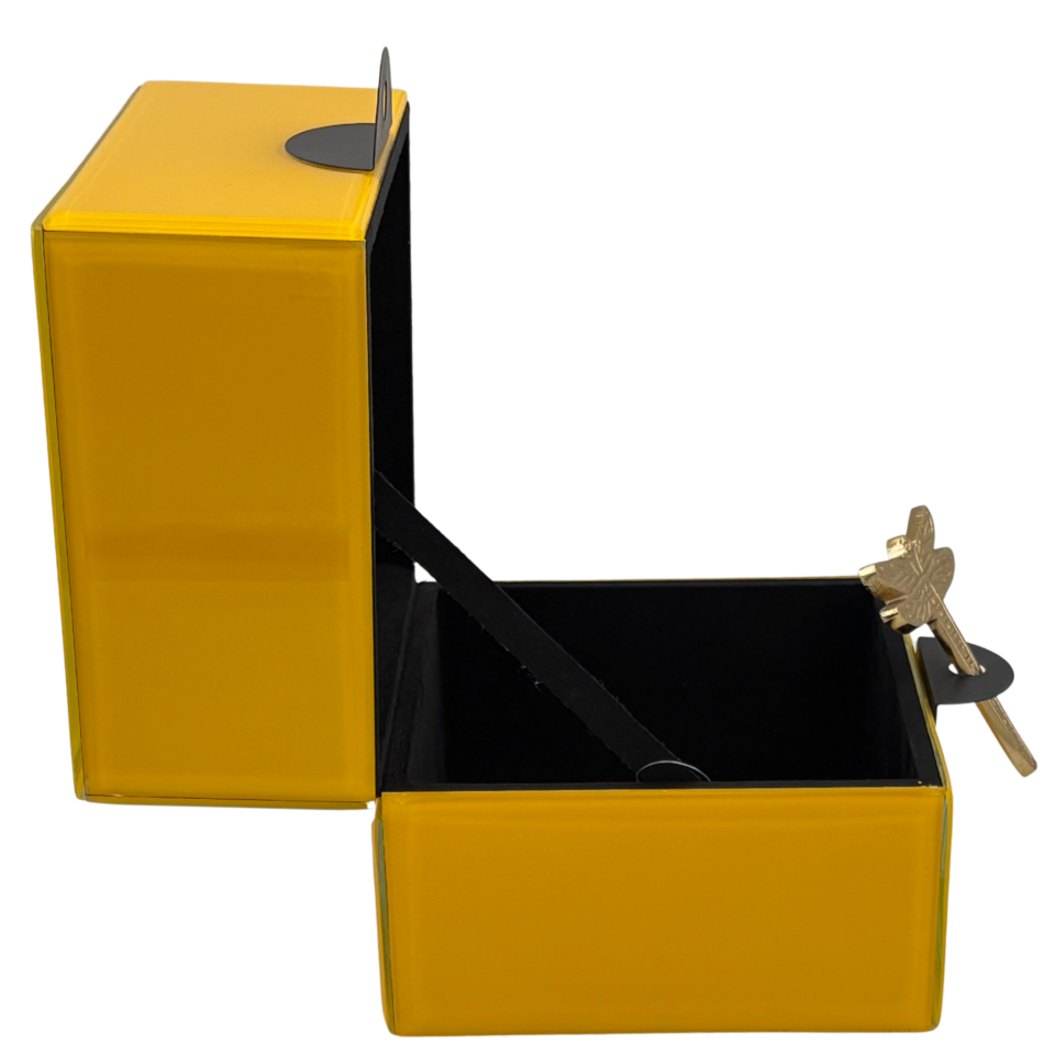 Sarı Yusufcuklu Küp Kutu