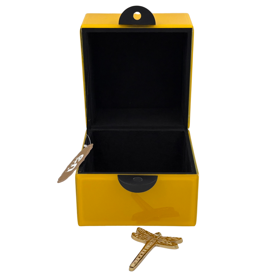 Sarı Yusufcuklu Küp Kutu