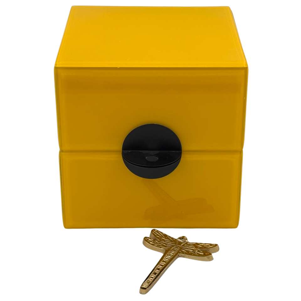 Sarı Yusufcuklu Küp Kutu