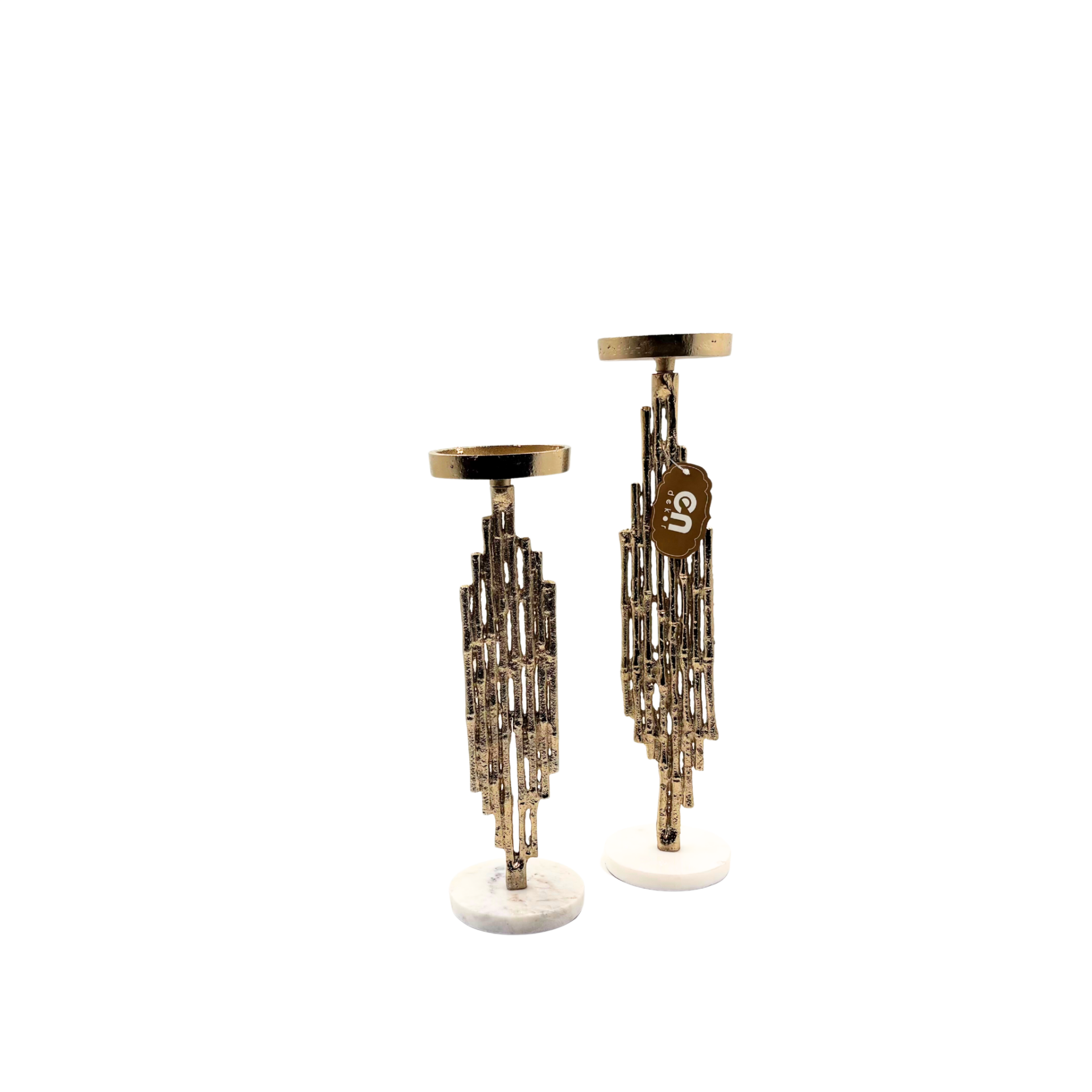 Döküm Bambu Uzun Mumluk