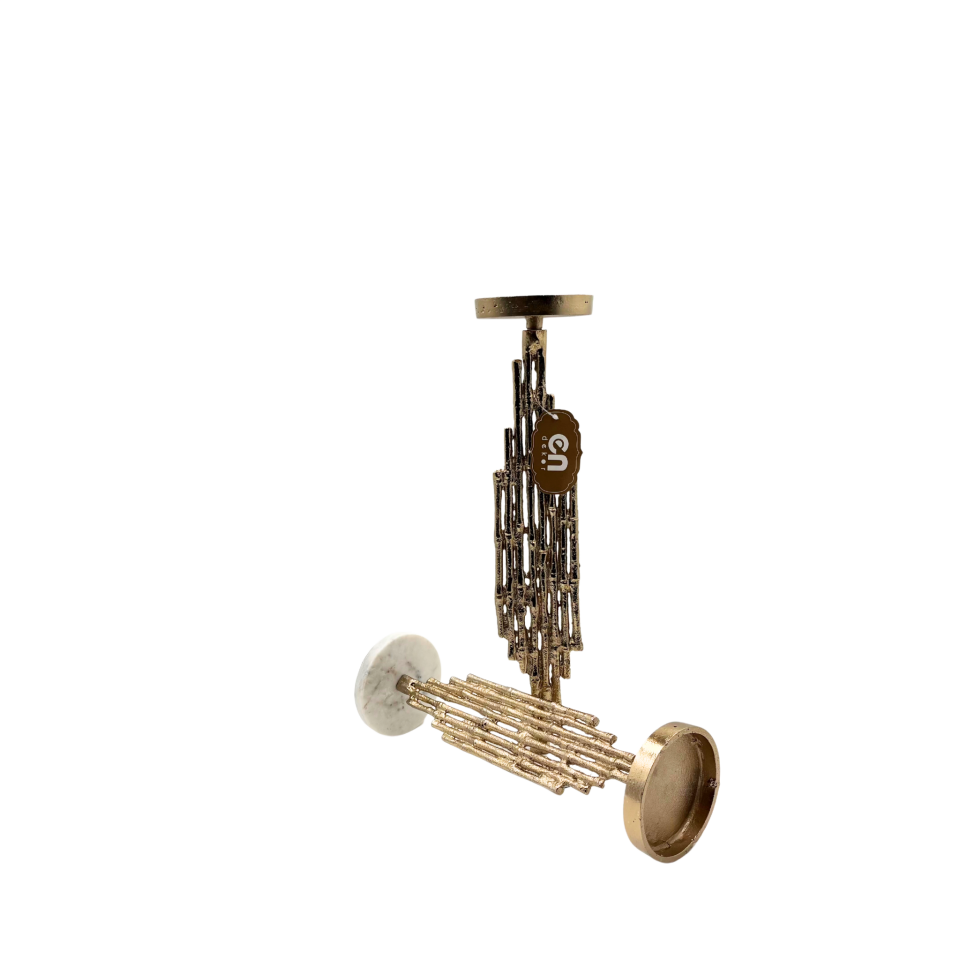 Döküm Bambu Uzun Mumluk