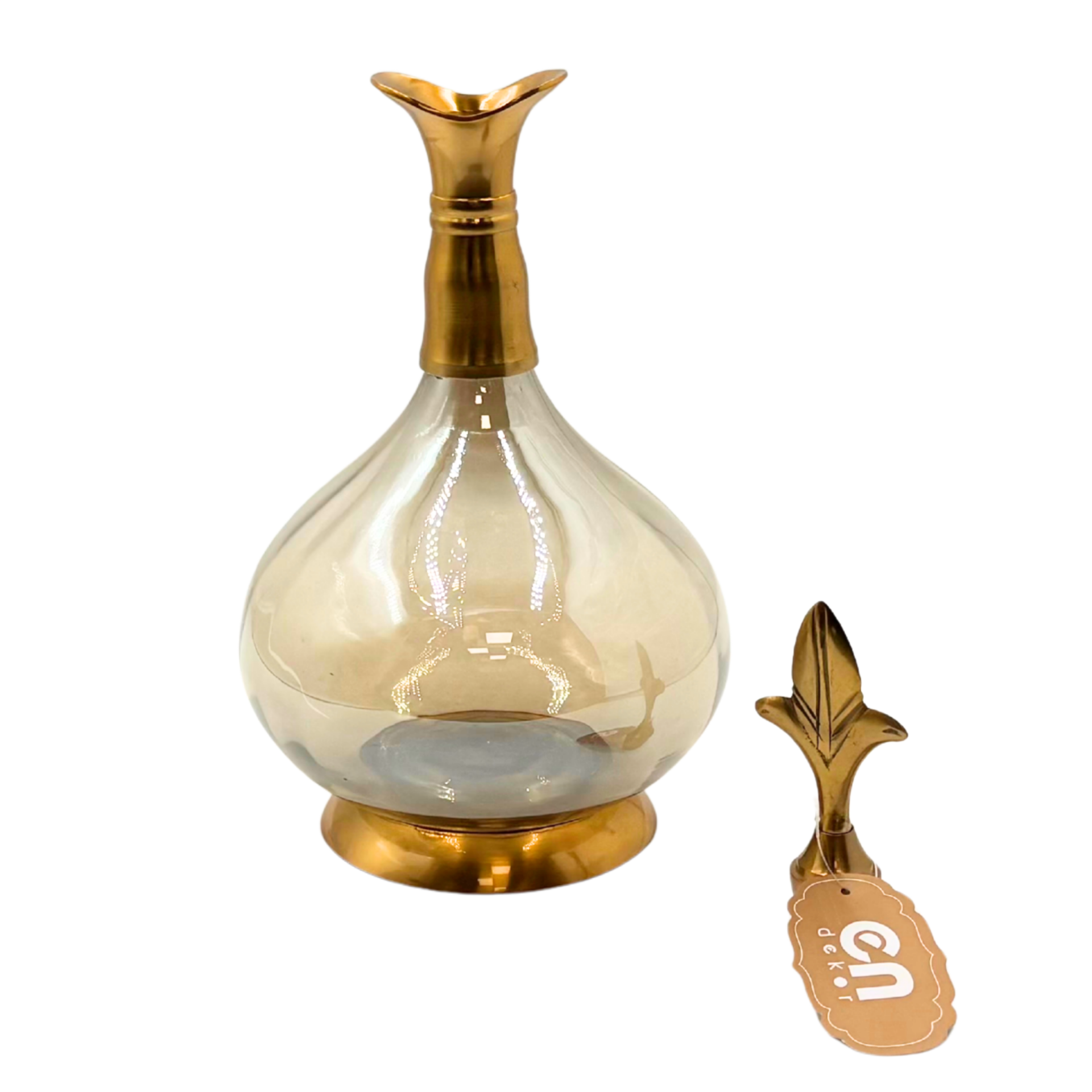 Gold Cam Dekoratif Obje