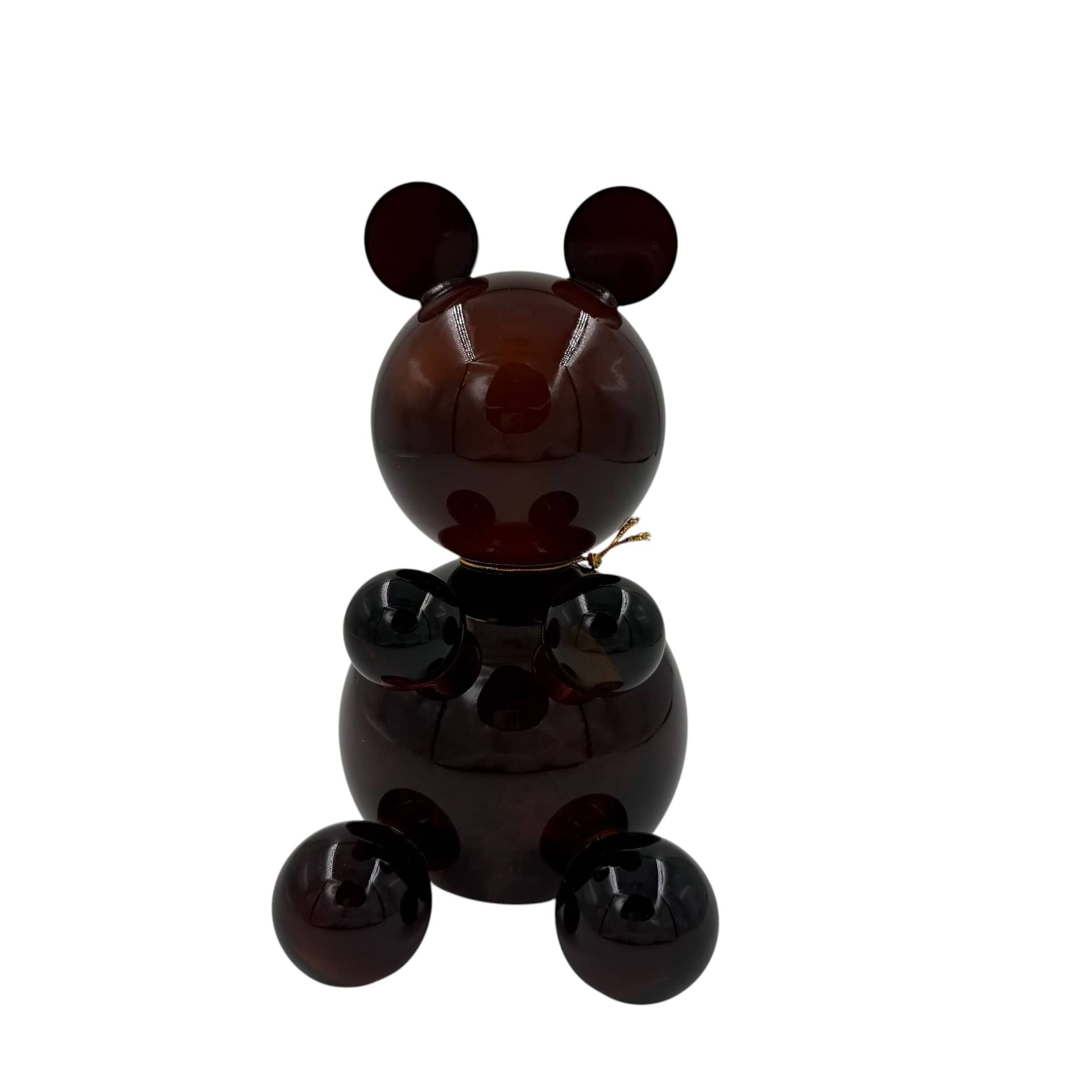 KRİSTAL KAHVERENGİ CAM YUMİ BEAR