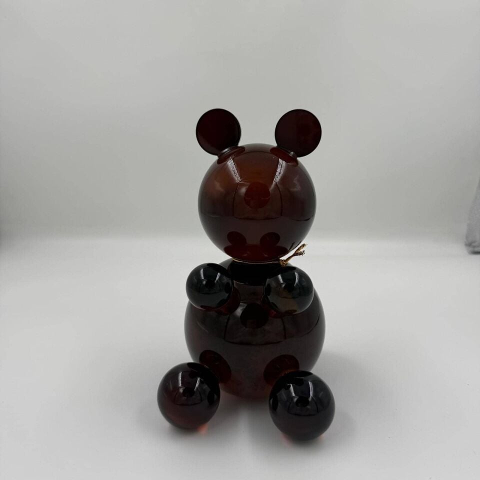 KRİSTAL KAHVERENGİ CAM YUMİ BEAR