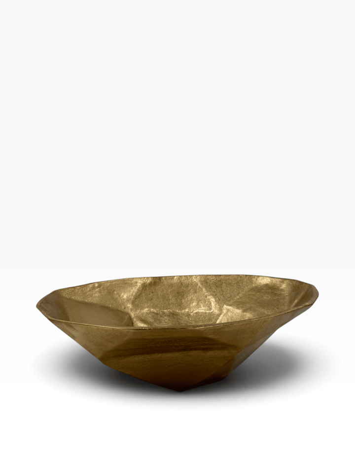 BÜYÜK GOLD DÖKÜM DEKORATİF KASE