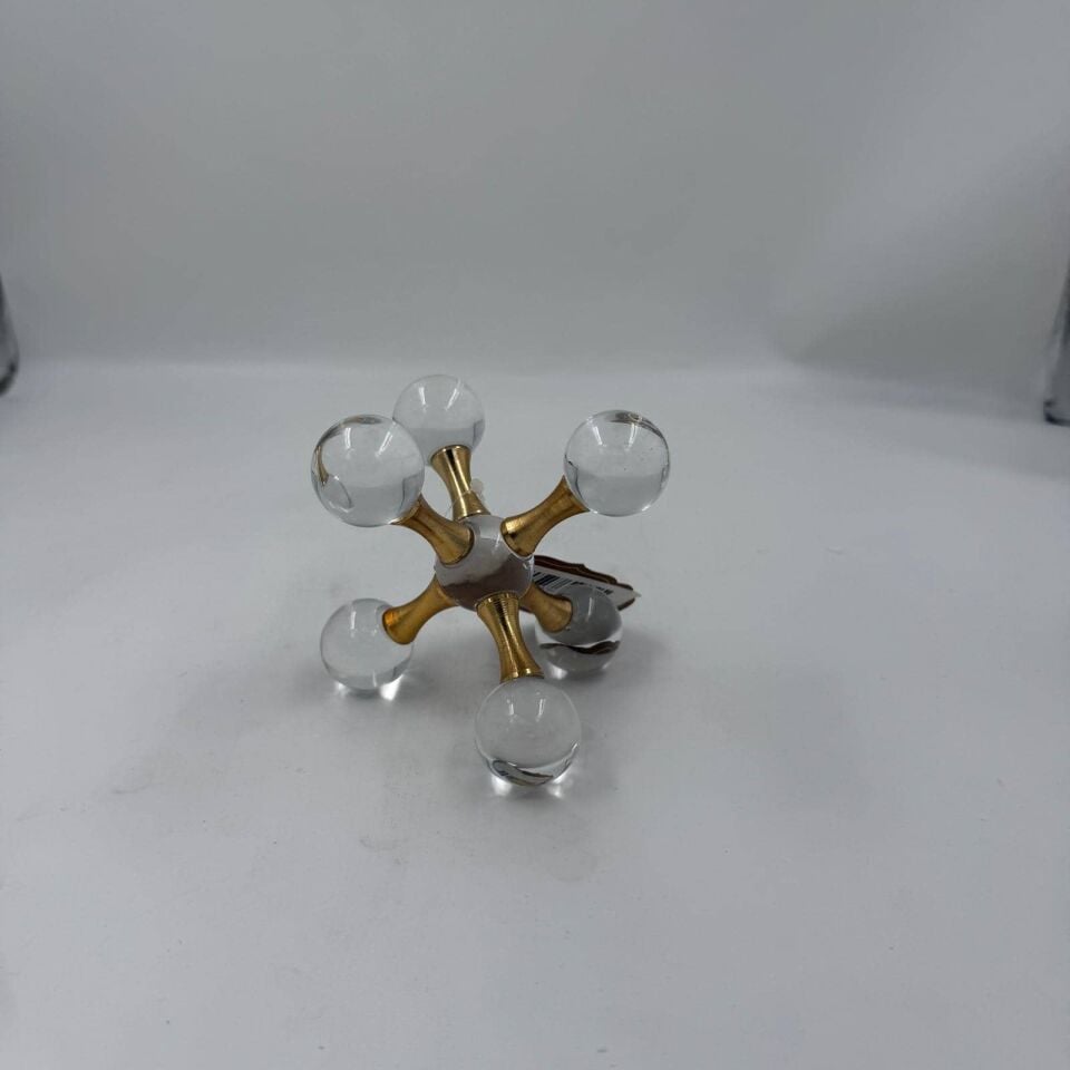 GOLD KRİSTAL KÜRE DEKORATİF OBJE