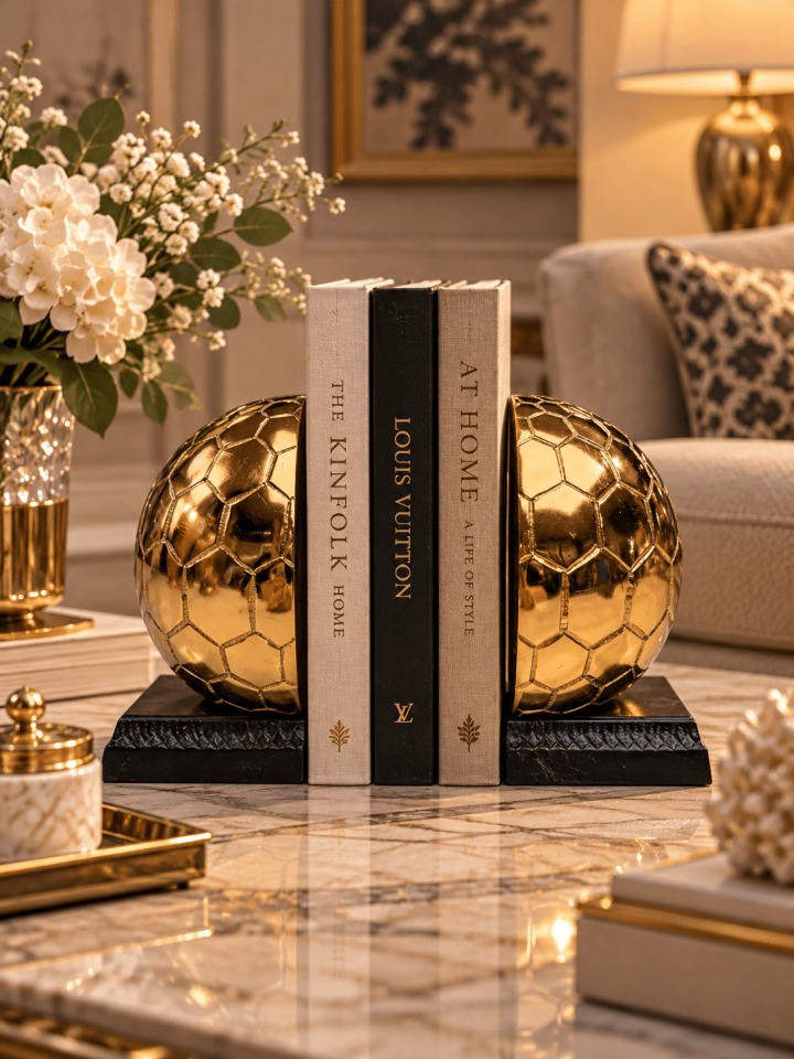GOLD PETEK DESENLİ KİTAP TUTUCU
