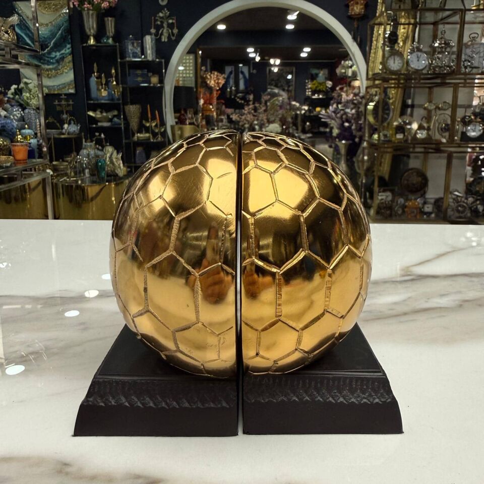 GOLD PETEK DESENLİ KİTAP TUTUCU