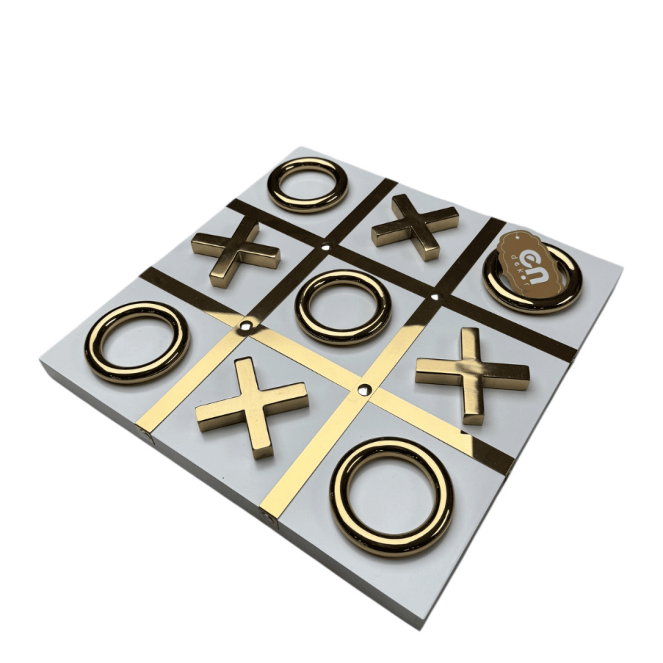 XOX PİRİNÇ İŞLEMELİ DEKOR