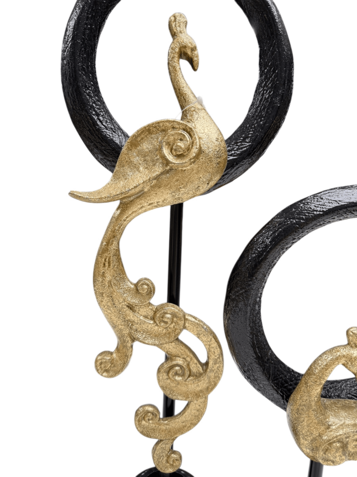 2Lİ MERMER KAİDELİ KUŞ DEKOR