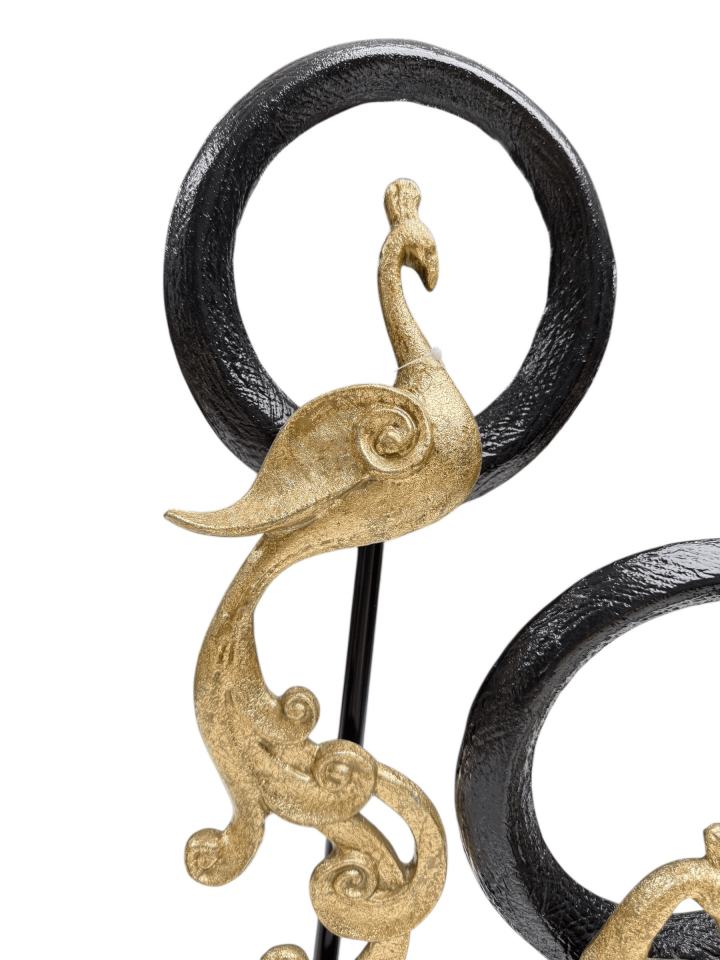 2Lİ MERMER KAİDELİ KUŞ DEKOR