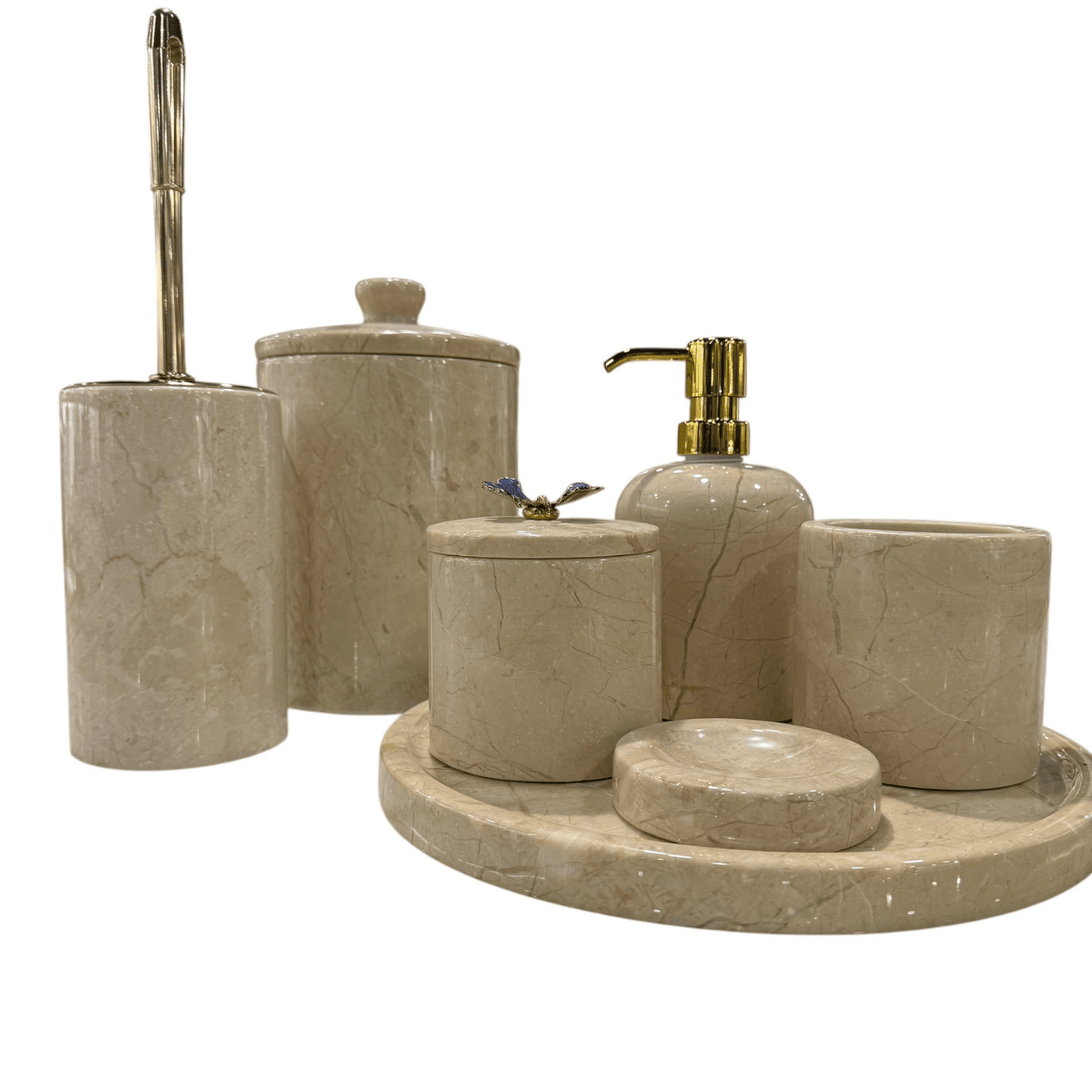 MERMER BANYO SETİ 7 PARÇA