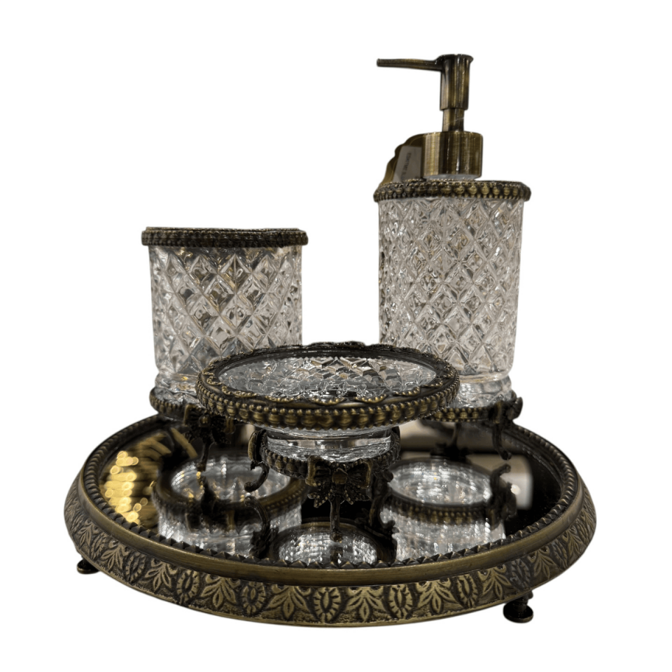 ANTİK BANYO SETİ 4 PARÇA