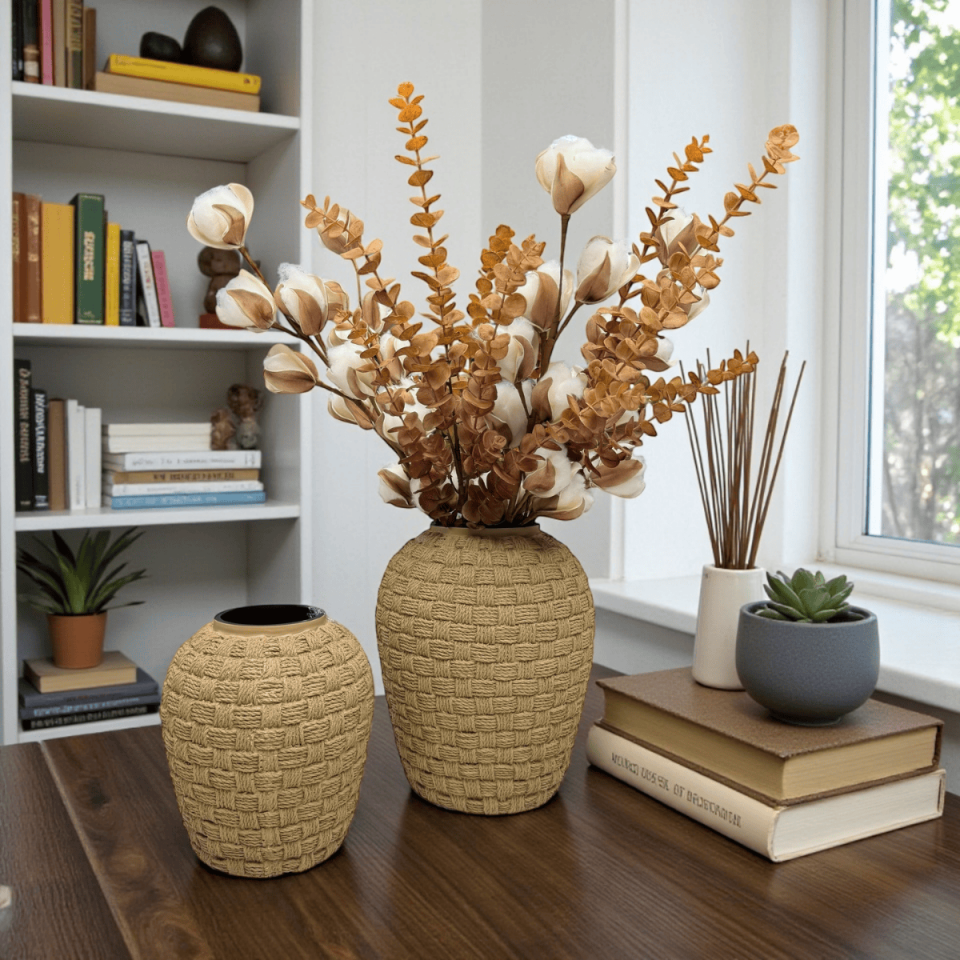 BÜYÜK HASIR DESEN VAZO