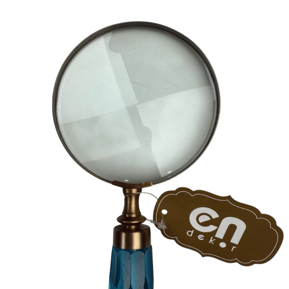 MAVİ İTHAL BÜYÜTEÇ