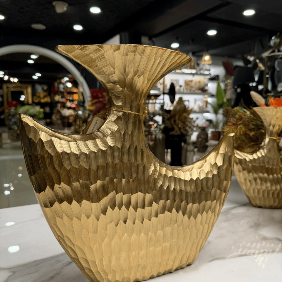 KÜÇÜK DÖKÜM GOLD VAZO