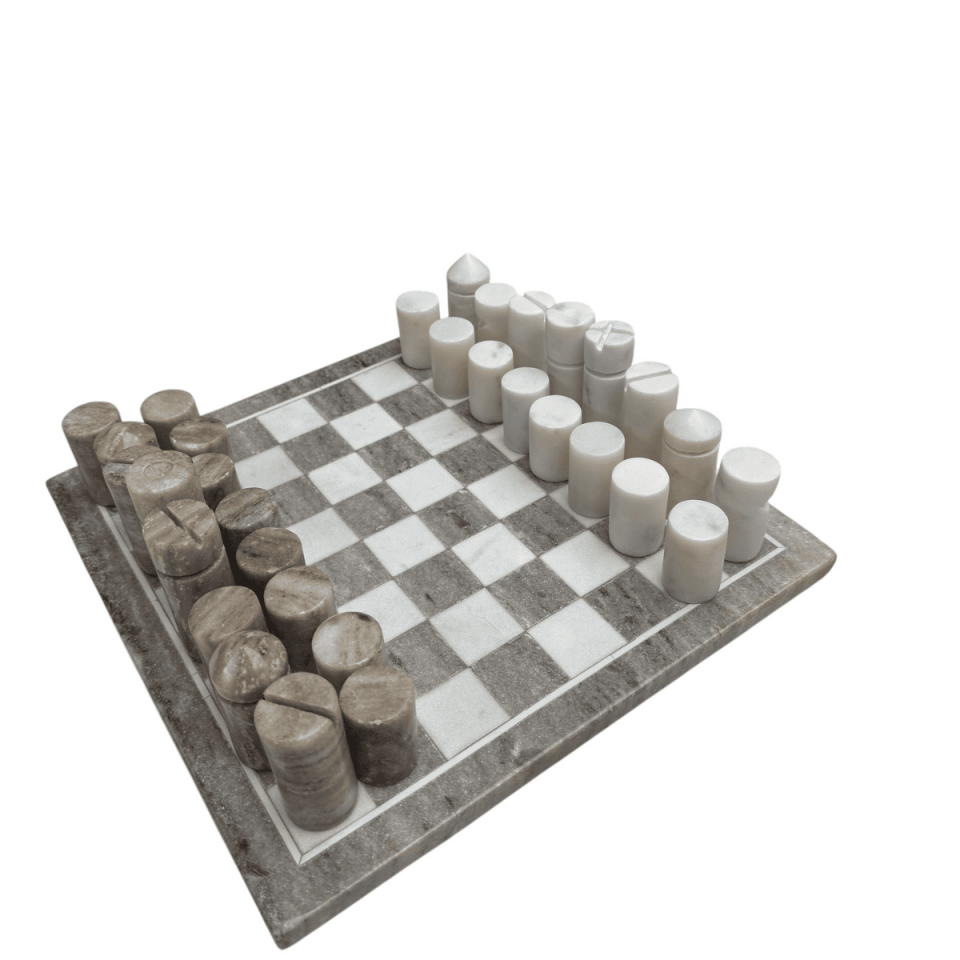 MERMER BEYAZ BEJ SATRANÇ