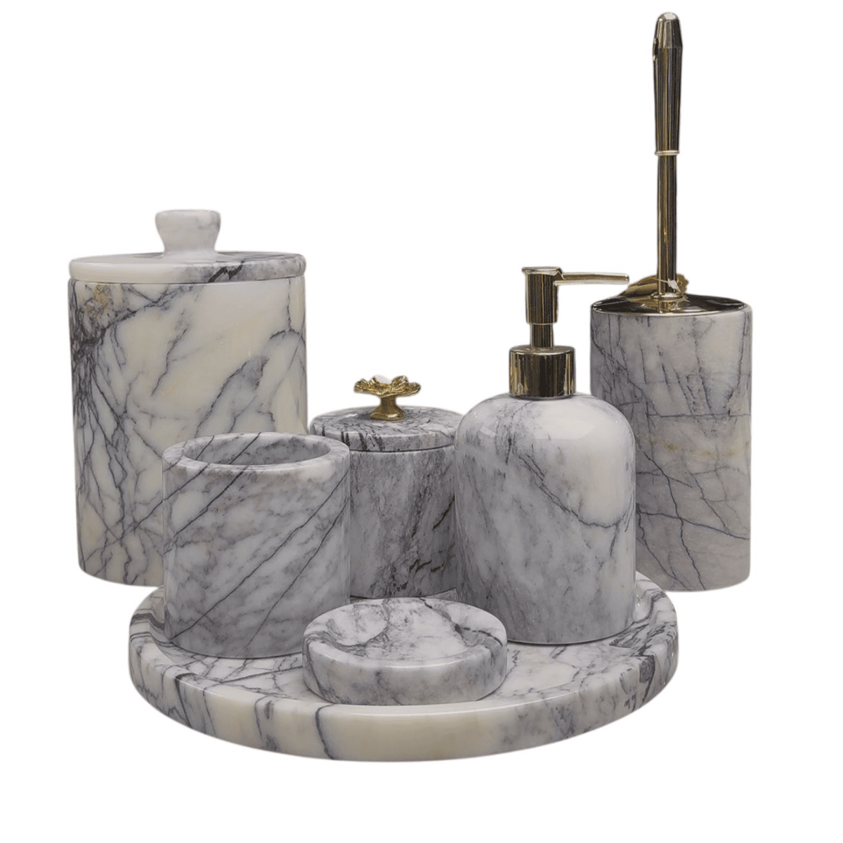 MERMER BANYO SETİ 7 PARÇA