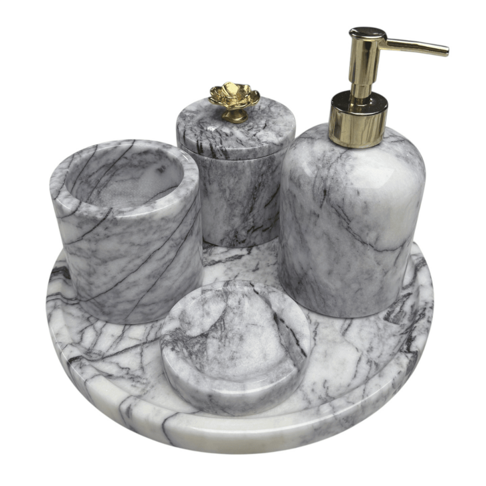 MERMER BANYO SETİ 7 PARÇA