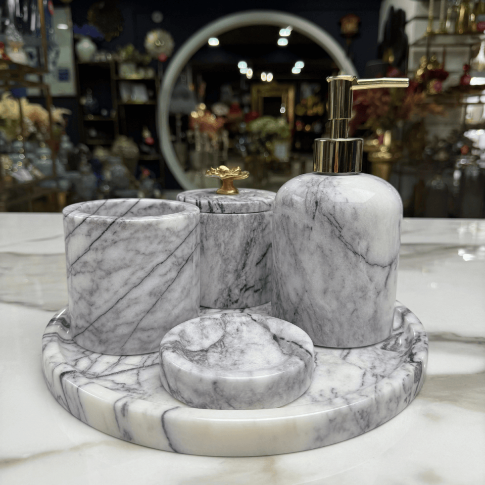 MERMER BANYO SETİ 7 PARÇA