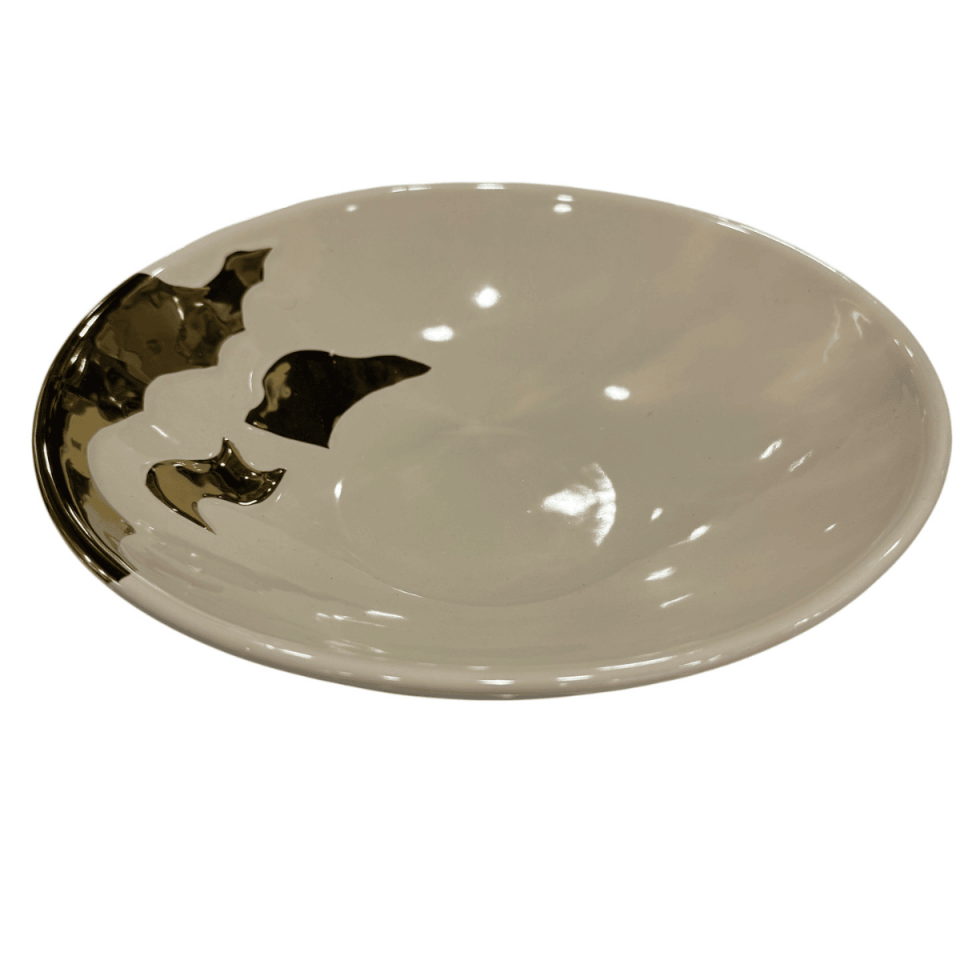 SLOT DEKORATİF TABAK BEJ