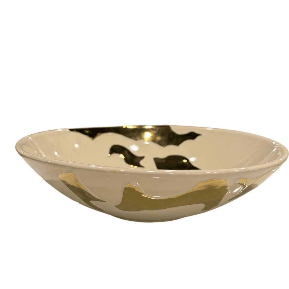 SLOT DEKORATİF TABAK BEJ