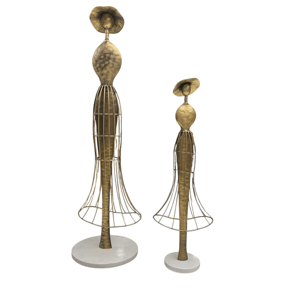 2Lİ METAL KADIN HEYKEL