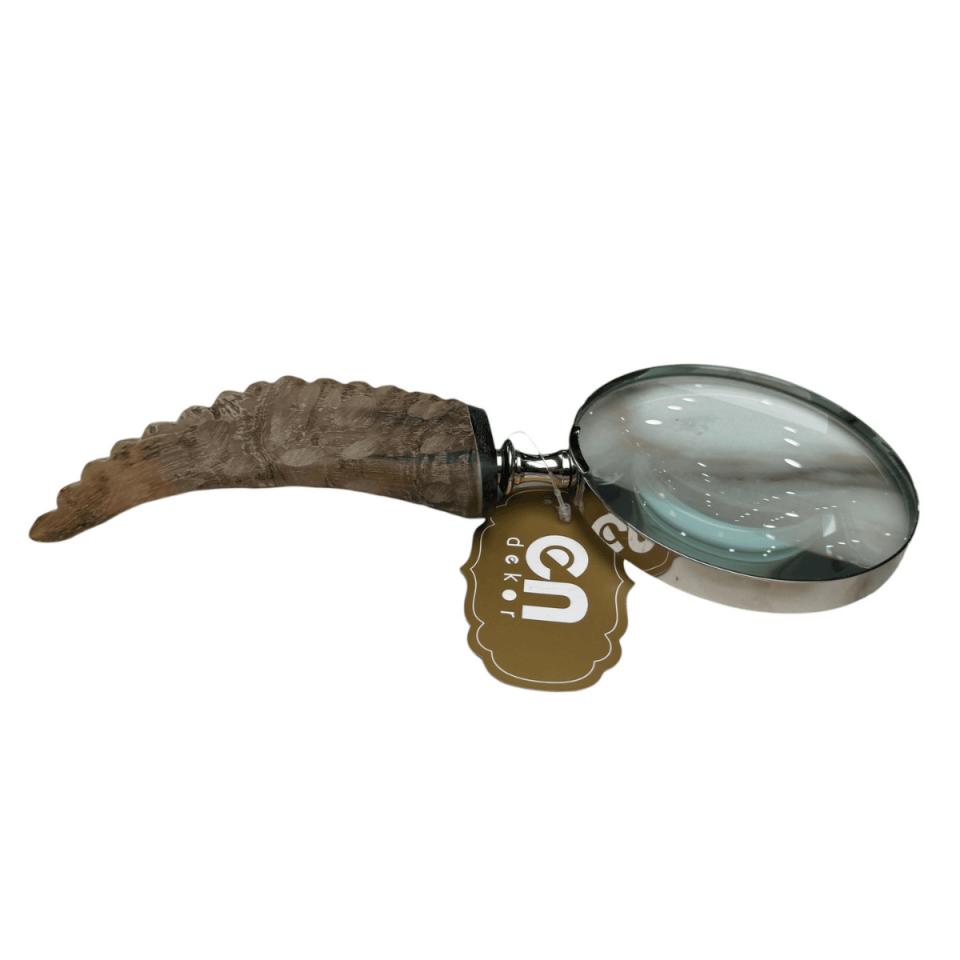 GÜMÜŞ BOYNUZ BÜYÜTEÇ