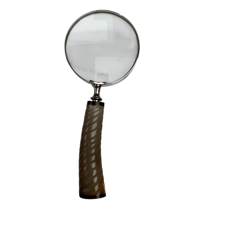 GÜMÜŞ KAHVE BÜYÜTEÇ