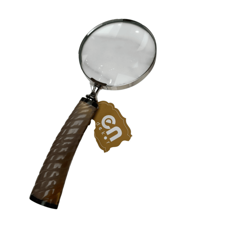 GÜMÜŞ KAHVE BÜYÜTEÇ