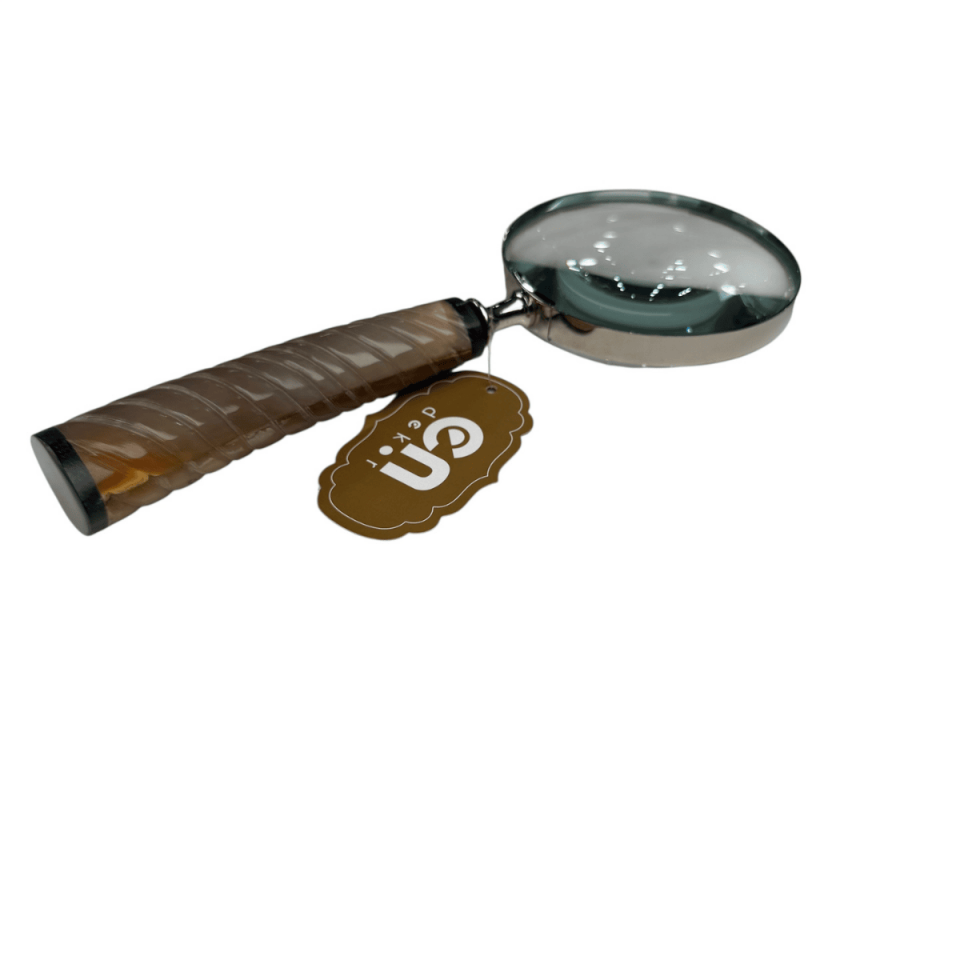 GÜMÜŞ KAHVE BÜYÜTEÇ