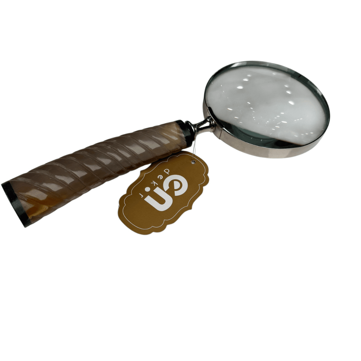 GÜMÜŞ KAHVE BÜYÜTEÇ