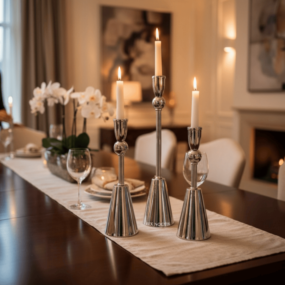 3LÜ GÜMÜŞ ŞAMDAN