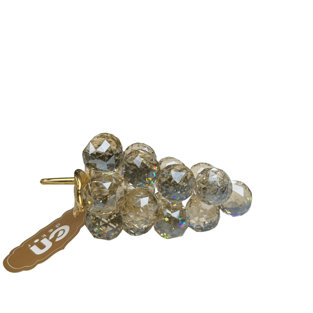 BÜYÜK CAM AMBER ÜZÜM OBJE