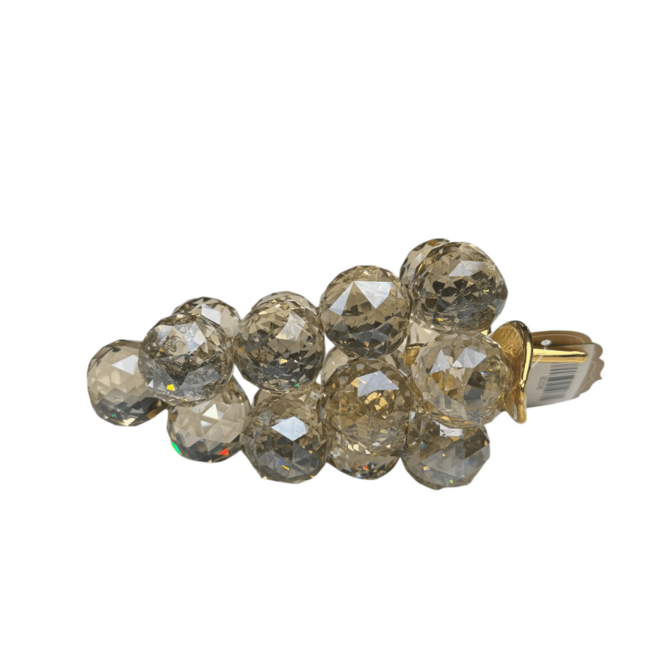 BÜYÜK CAM AMBER ÜZÜM OBJE