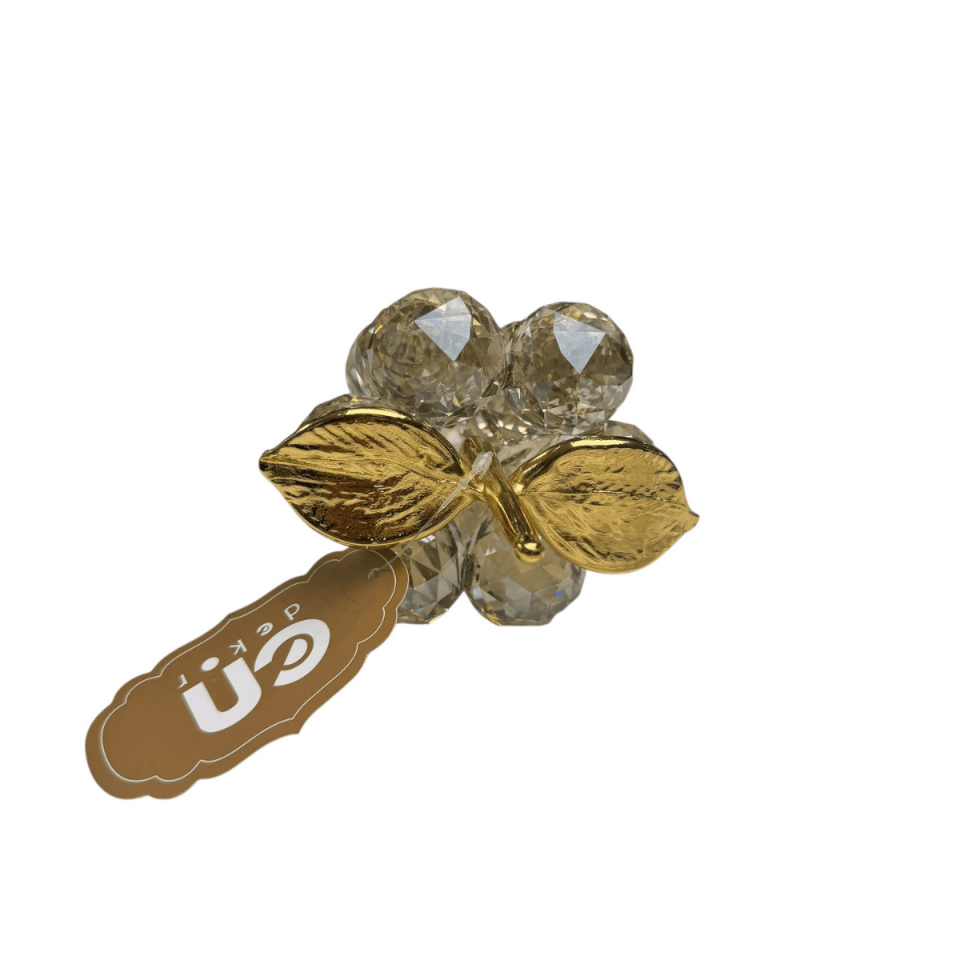 BÜYÜK CAM AMBER ÜZÜM OBJE