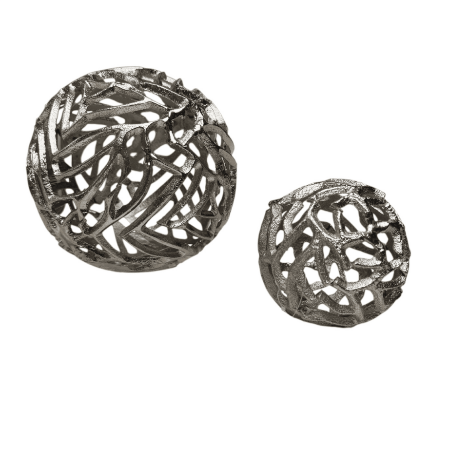 TOP DEKOR 2Lİ DÖKÜM SET GÜMÜŞ