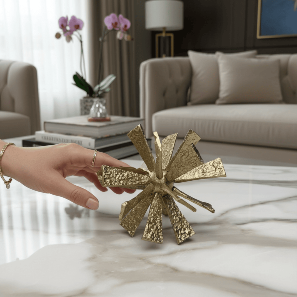 2Lİ GOLD YILDIZ OBJE