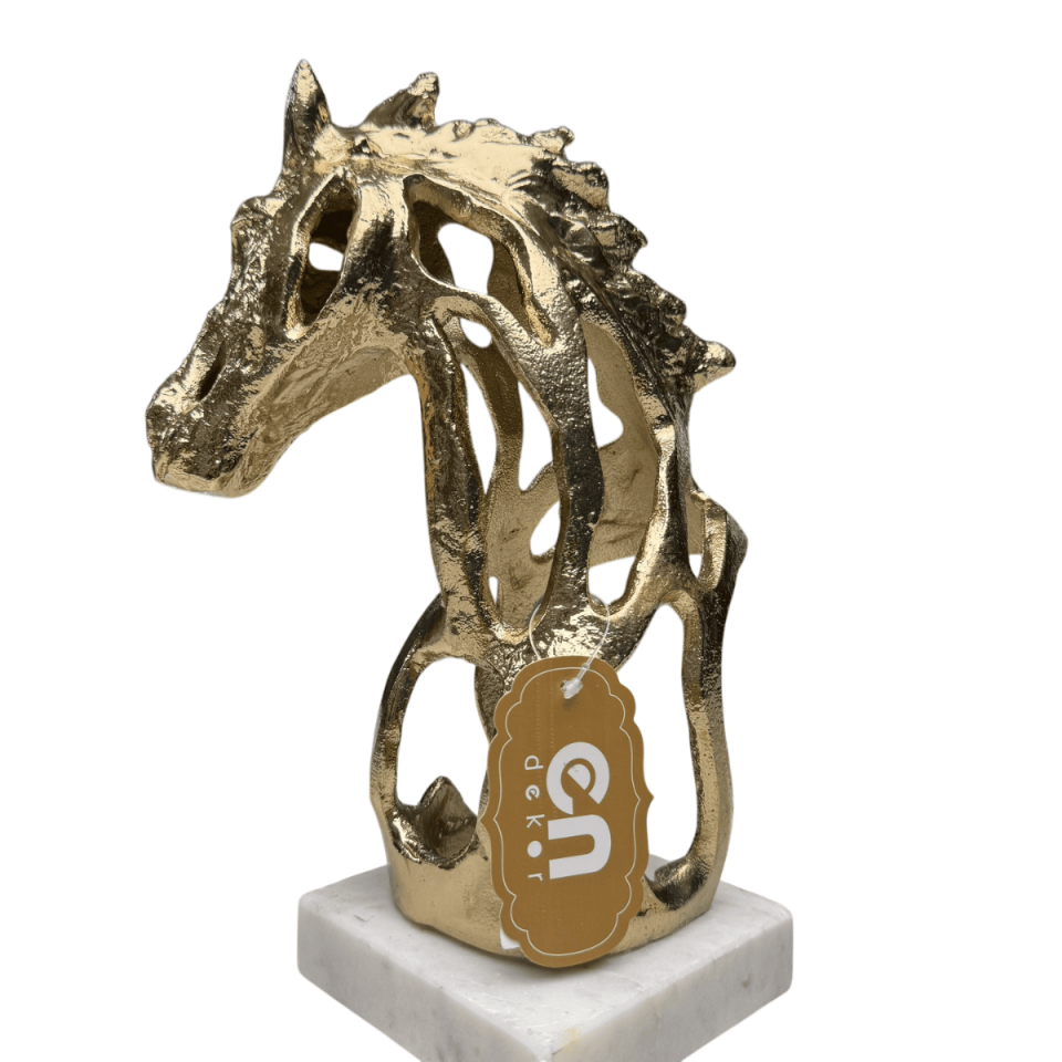 MERMER KAİDELİ AT BÜST GOLD