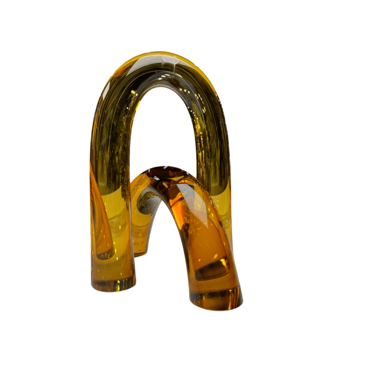 TURUNCU 2Lİ CAM KEMER OBJE