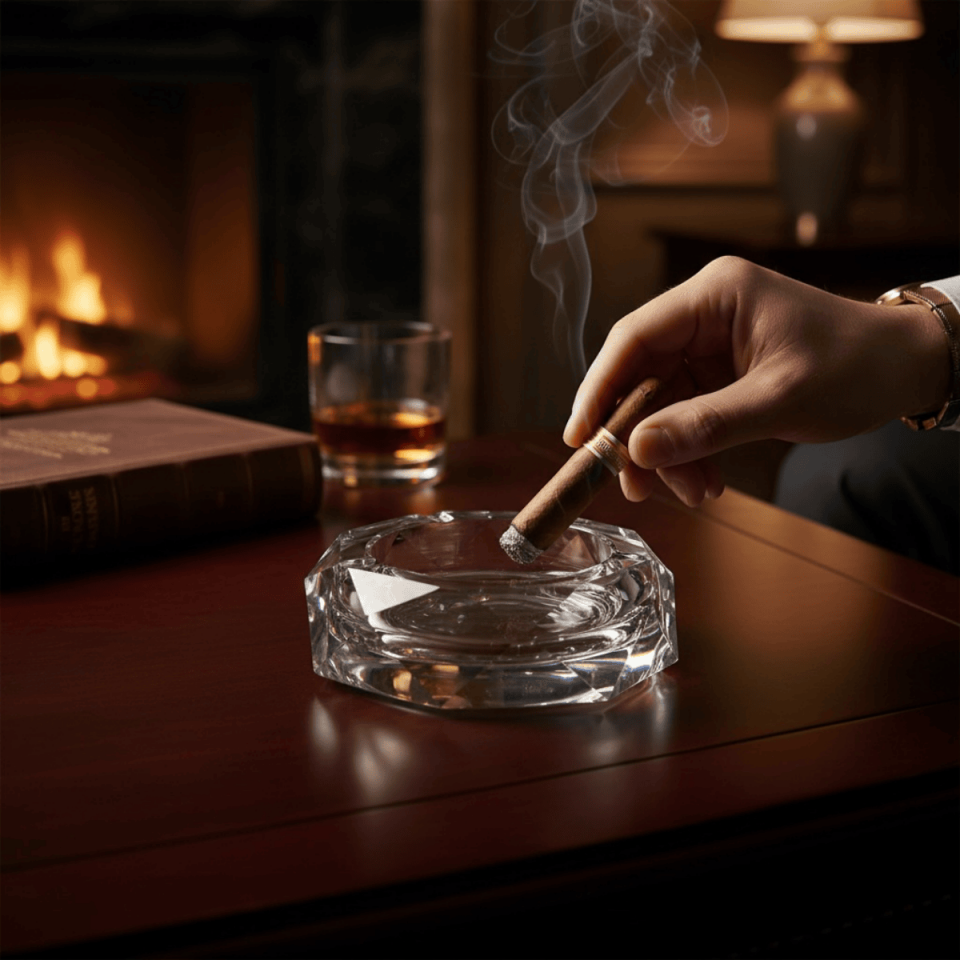 ŞEFFAF KRİSTAL KÜLLÜK DEKOR