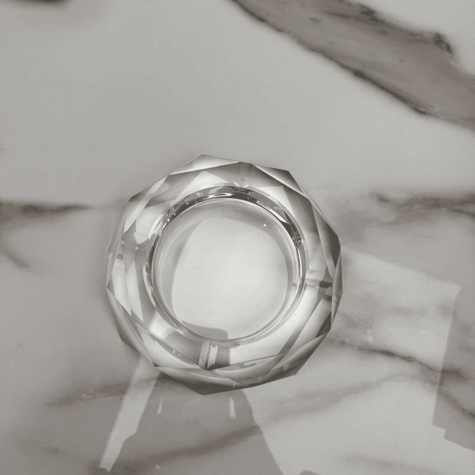 ŞEFFAF KRİSTAL KÜLLÜK DEKOR