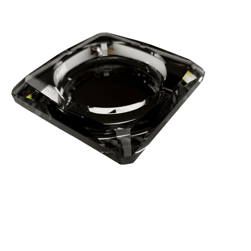 KARE ŞEFFAF KRİSTAL KÜLLÜK DEKOR