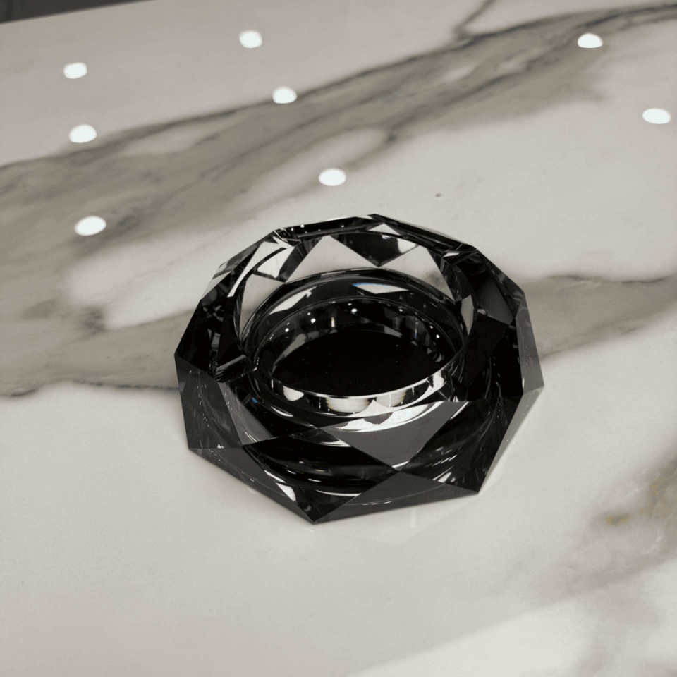 YUVARLAK FÜME KÜLLÜK DEKOR