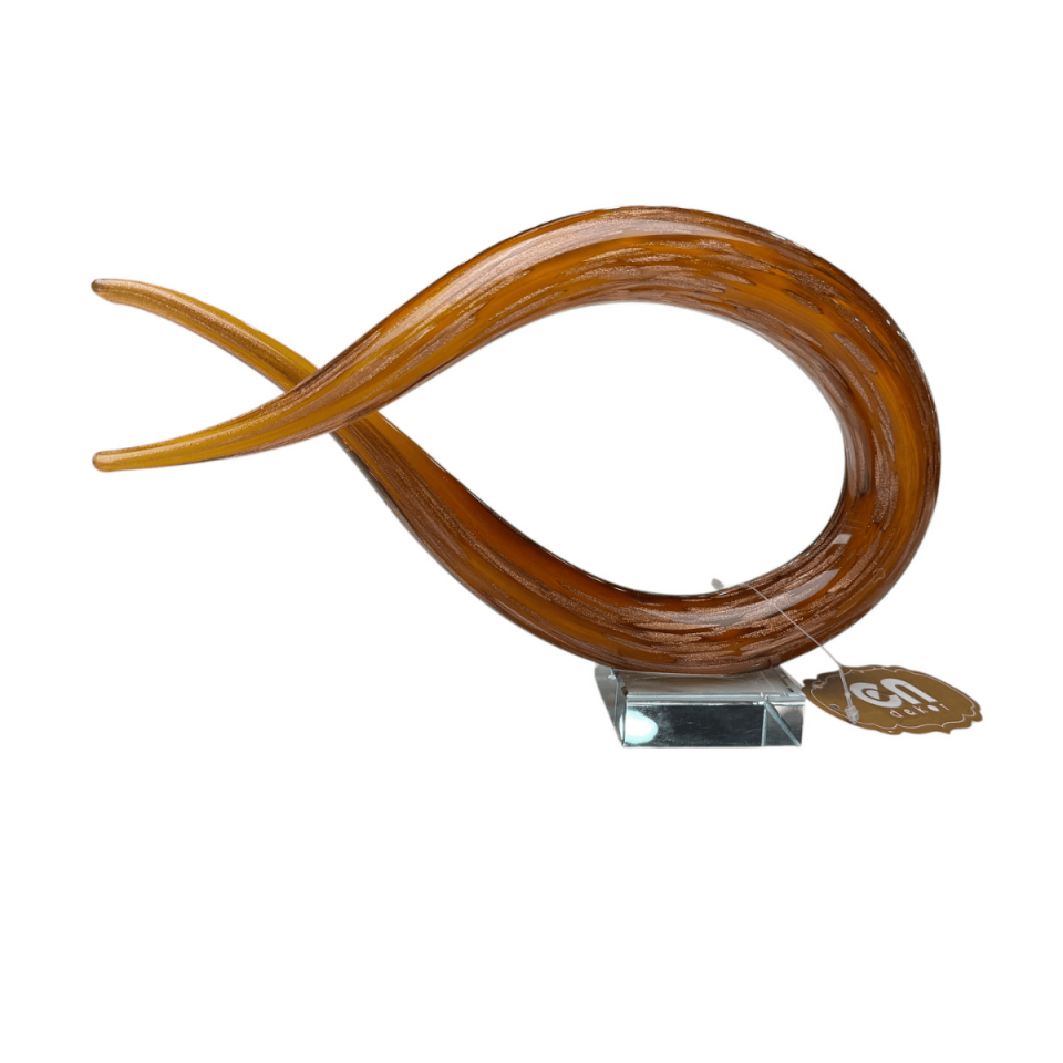 SOYUT CAM OBJE AMBER TURUNCU