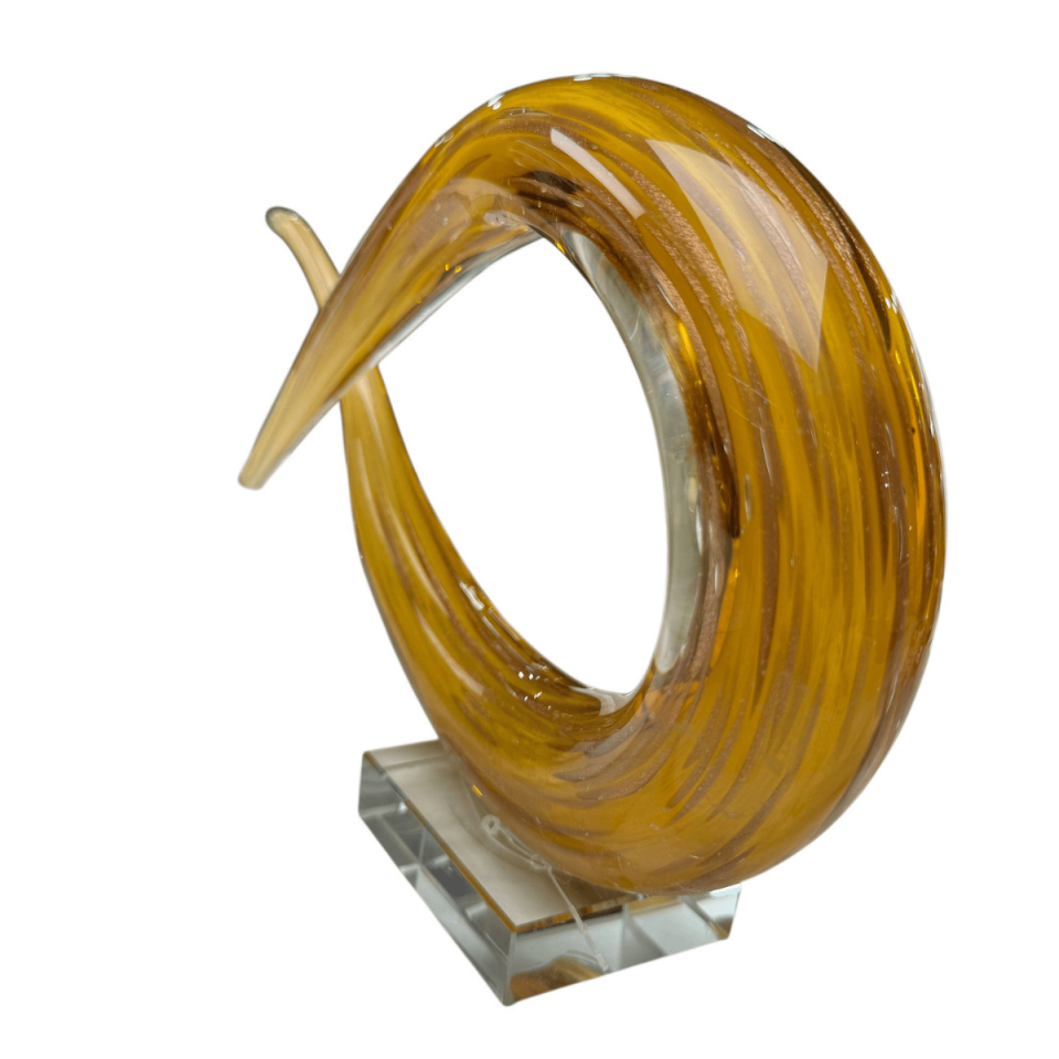 SOYUT CAM OBJE AMBER SARI