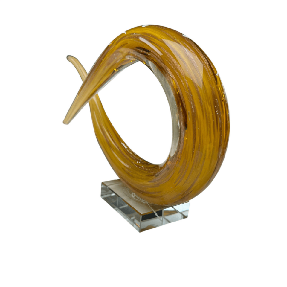 SOYUT CAM OBJE AMBER SARI