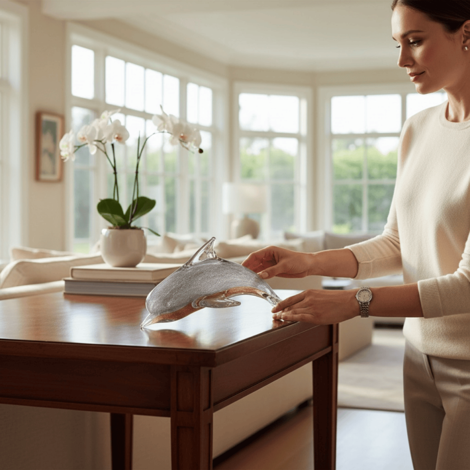 CAM YUNUS BALIĞI OBJE