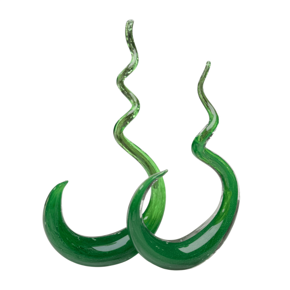 2Lİ SOYUT HELOJEN OBJE YEŞİL